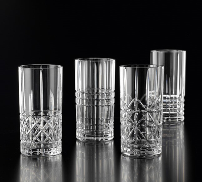 Набор высоких хрустальных стаканов 4 шт, 445 мл, Highland, Nachtmann
