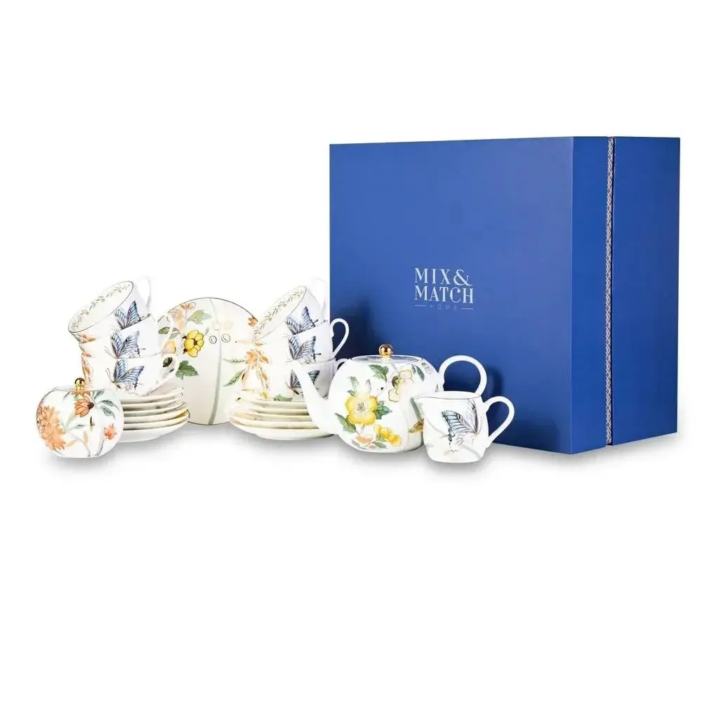 Сервиз чайный на 6 персон 21 предмет Mix&Match Home Гармония