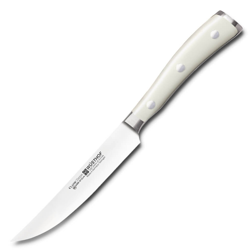 Нож для стейка 1040431712, длина лезвия 12 см, коллекция «Ikon Cream White», Wuesthof
