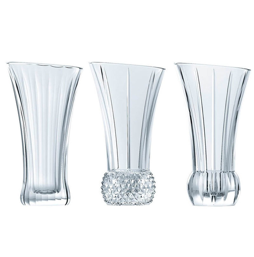 Набор хрустальных ваз для цветов 3шт, Spring, Nachtmann