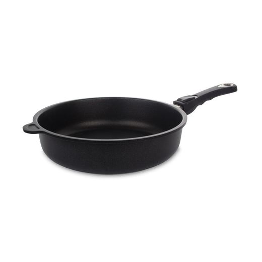 Алюминиевая сковорода с антиприагрным покрытием со съемной ручкой AMT728, 28 см, Frying Pans, AMT