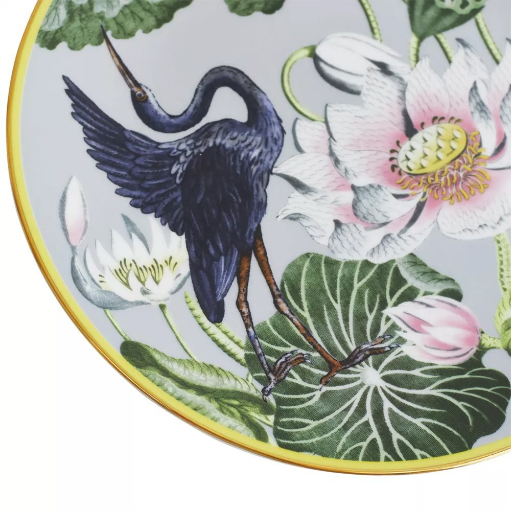 Тарелка закусочная Wedgwood Вандерласт Водяная лилия 20 см, фарфор