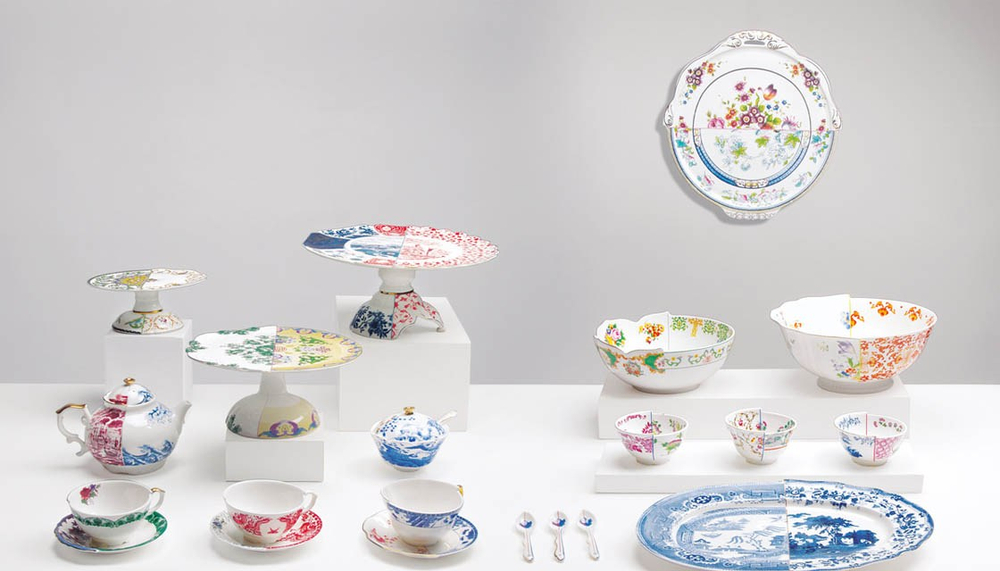 Сервировочная подставка 32,5 см Moriana, Hybrid, Seletti