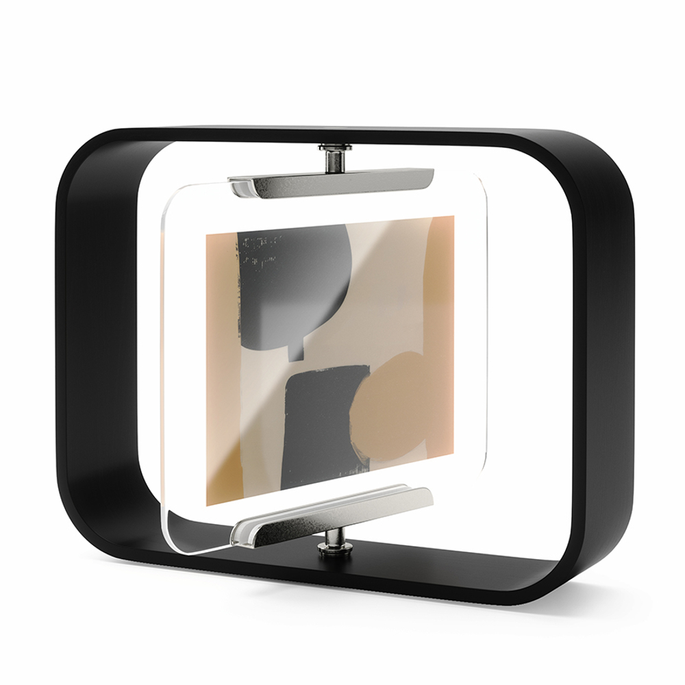 Фоторамка двусторонняя Bellwood, 16х22 см, черная, Umbra