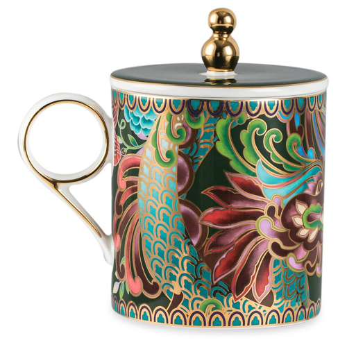 Кружка с крышкой 350 мл Mix&Match Home Волшебный Дракон