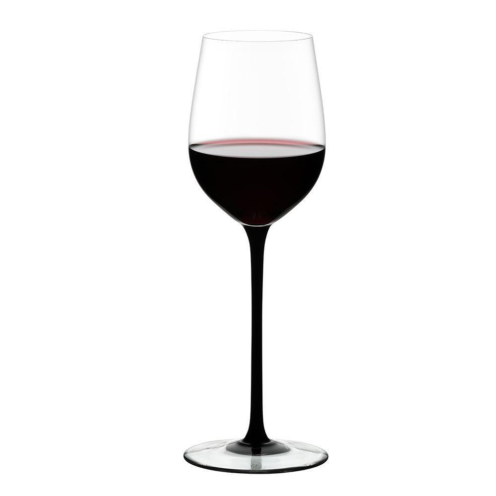 Хрустальный бокал для вина Mature Bordeaux ручной работы, 350 мл, Sommeliers Black Tie, Riedel (черный)