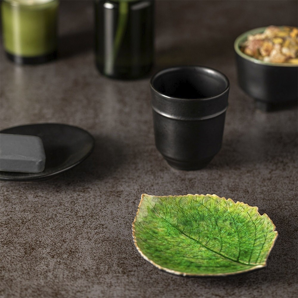 Тарелка десертная 15х12 см Costa Nova Riviera черная