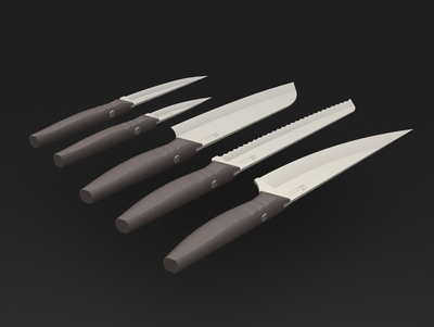 Нож Santoku 19 см, Paris Bistro, Peugeot
