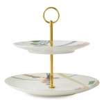Блюдо двухярусное 26,5 см Mix&Match Home Гармония