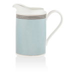 Молочник Noritake Богарт платиновый 300 мл, фарфор костяной