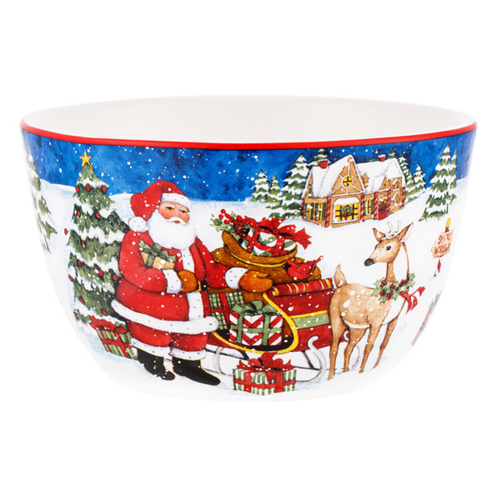 Салатник индивидуальный Коробки с подарками 13 см Certified Int. Мастерская Санта-Клауса