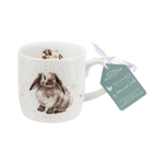 Фарфоровая кружка для чая и кофе "Забавная фауна. Кролик", 310 мл, Royal Worcester