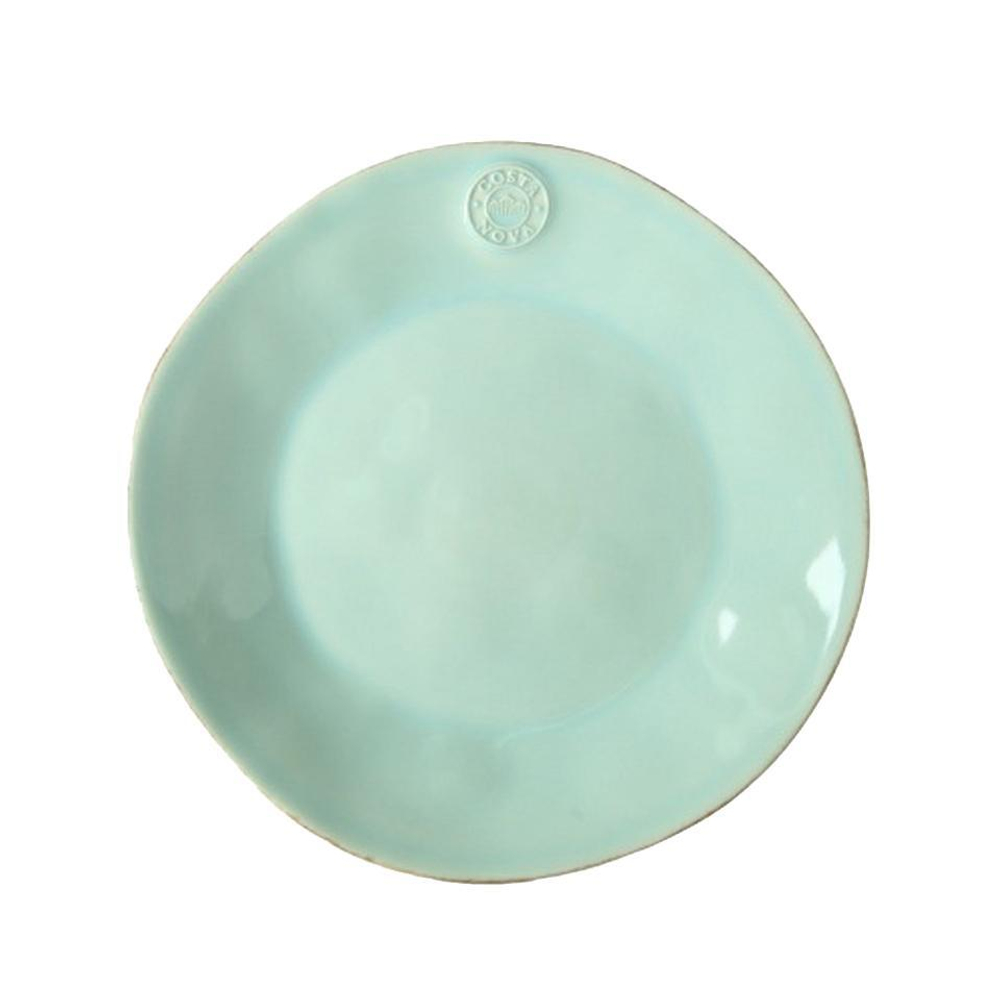Тарелка обеденная 27,2 см Costa Nova Nova Turquoise бирюзовая NOP273-02409E