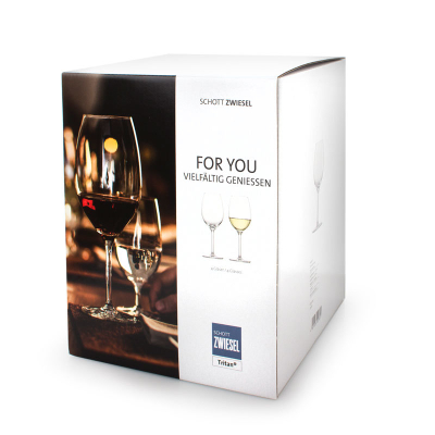 Набор из 4-х хрустальных бокалов для белого вина, 300 мл, For you, SCHOTT ZWIESEL