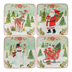 Тарелка пирожковая 15 см Certified Int. Счастливое Рождество