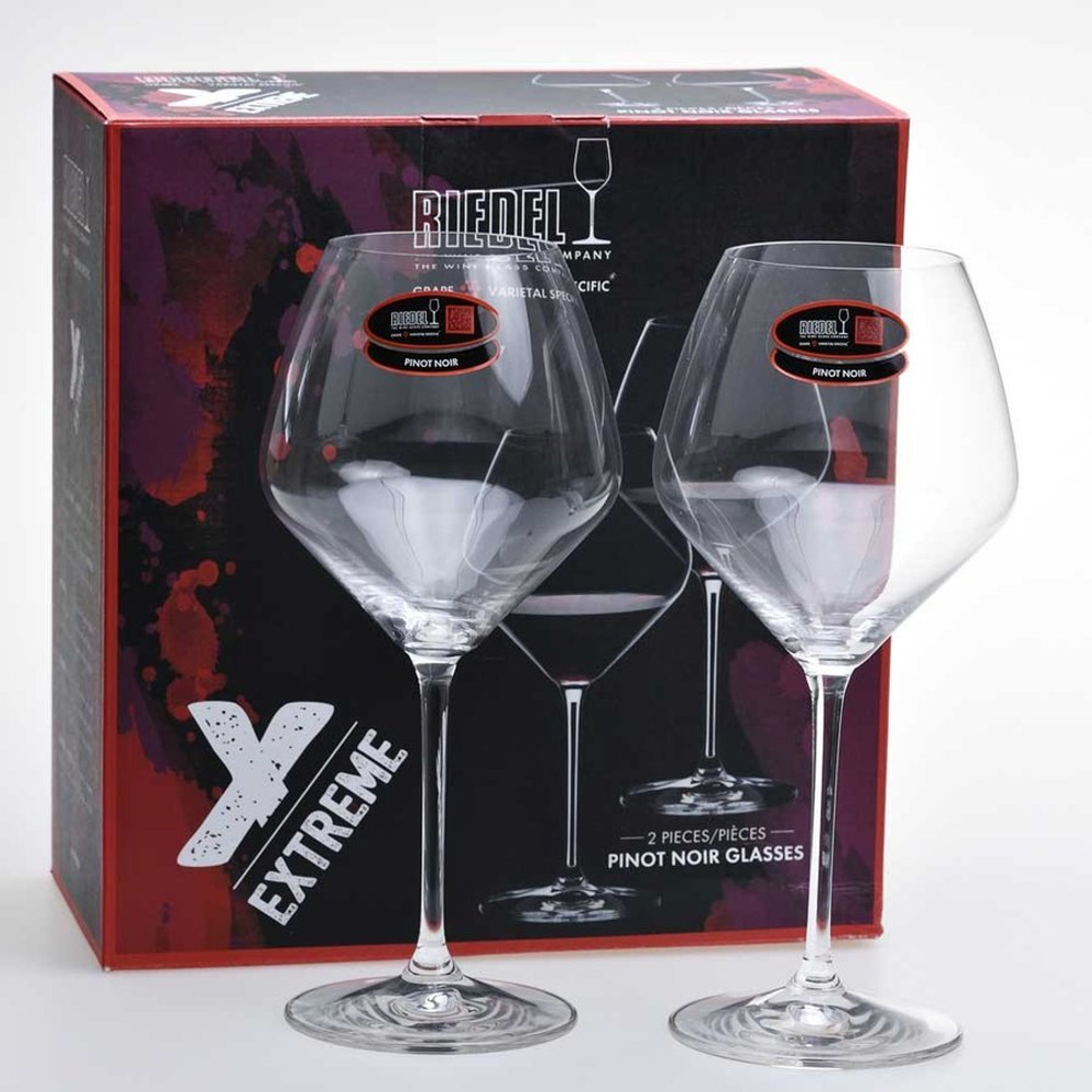 Набор хрустальных бокалов для красного вина Pinot Noir, 2шт, 770 мл, Extreme, Riedel