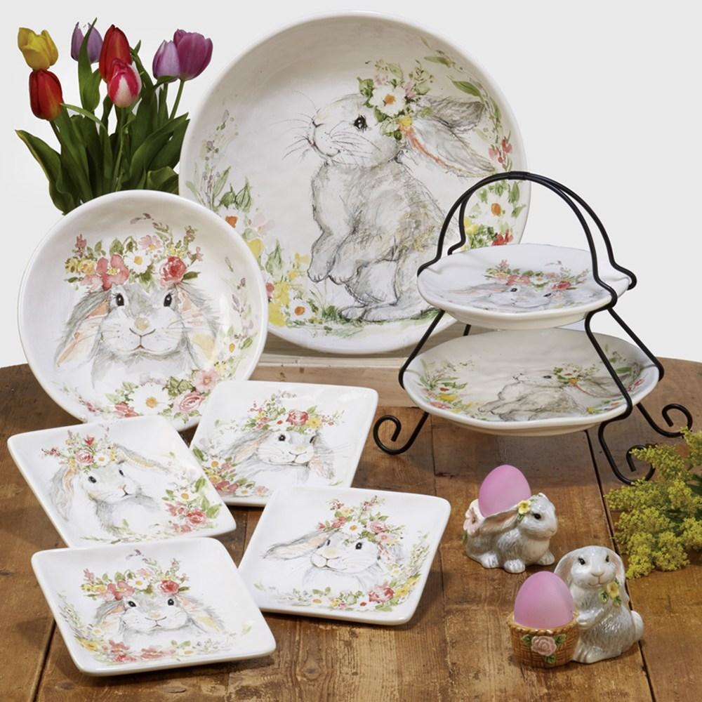 Тарелка для пасты 23 см Certified Int. Милый кролик