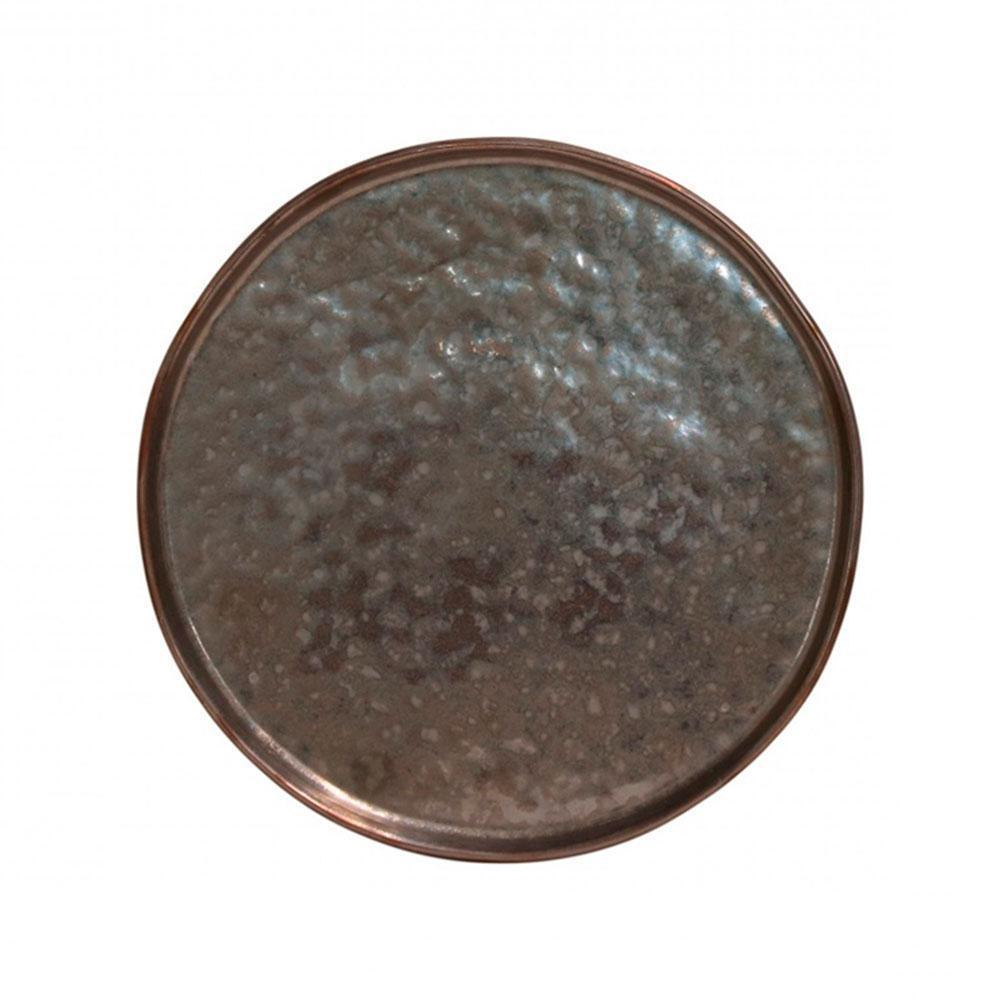 Тарелка обеденная 27,2 см Costa Nova Lagoa Metal серая