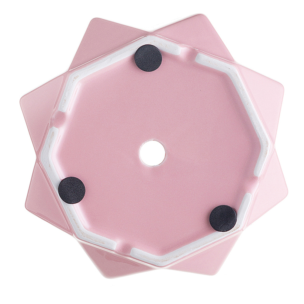 Горшок цветочный Rhombus, 12,5 см, розовый, Liberty Jones