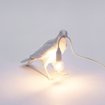 Настольная лампа Bird Waiting White, Bird Lamp, Seletti