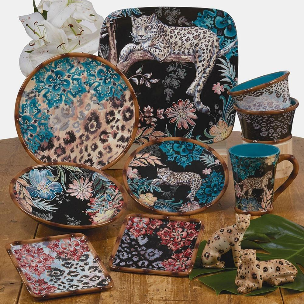 Тарелка обеденная 27 см Certified Int. Экзотические джунгли