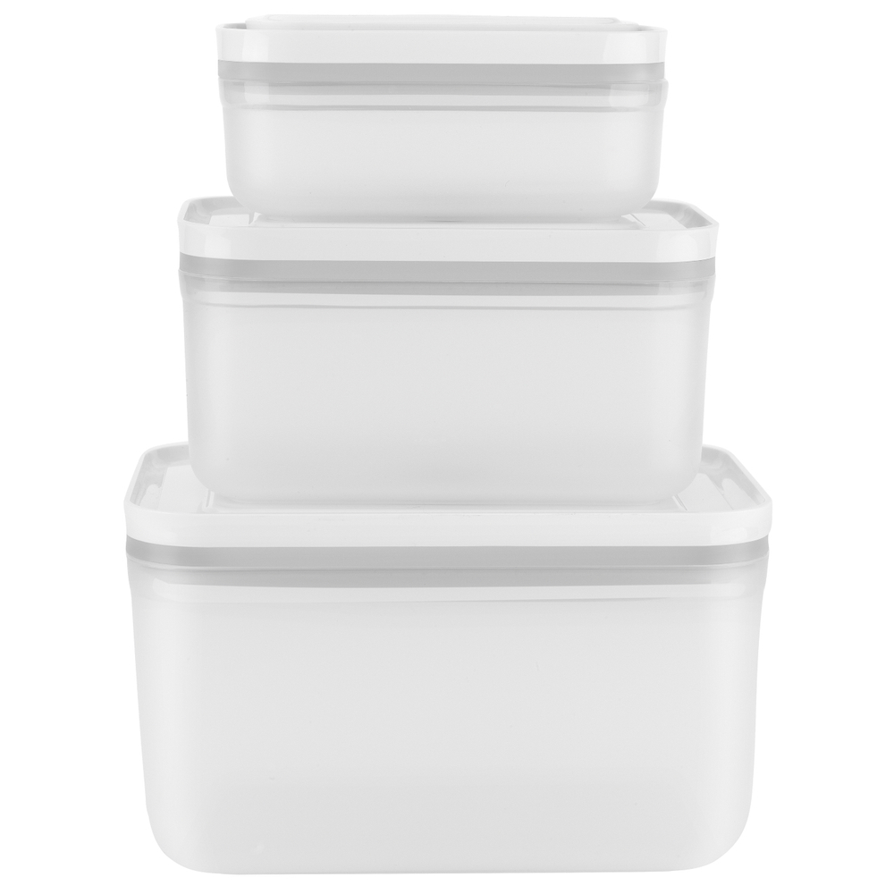 Набор пластиковых контейнеров Zwilling Fresh&Save для вакуумного хранения, размер S/M/L, 3 шт.