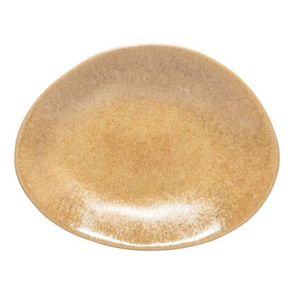 Тарелка десертная 15,4х12 см Costa Nova Livia золотая