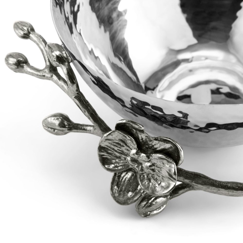 Чаша для орехов Michael Aram Чрная орхидея 15 см, сталь нержавеющая