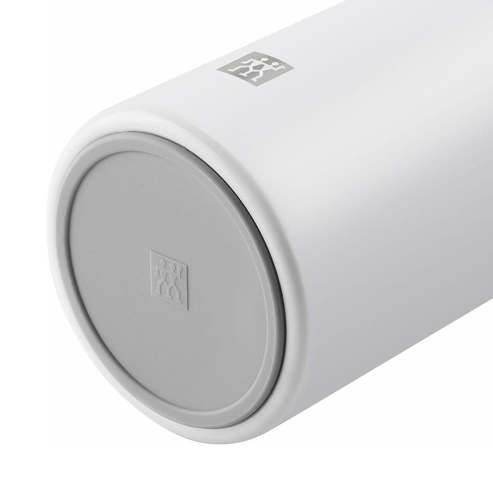 Термос с логотипом белый из нержавеющей стали 1 л, Thermo, Zwilling (39500-513)