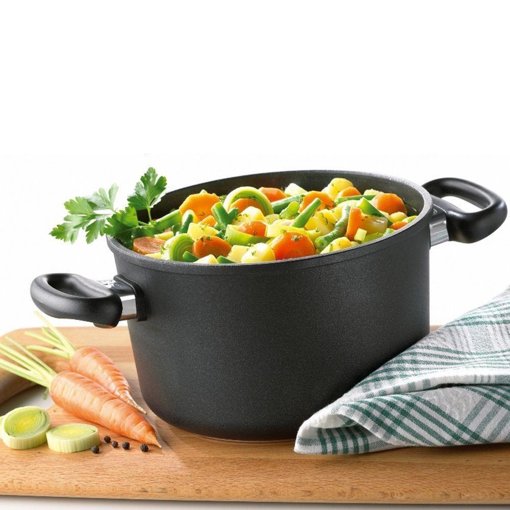 Алюминиевая кастрюля с антипригарным покрытием AMT920, 20 см, 3 л, черный, Frying Pans, AMT