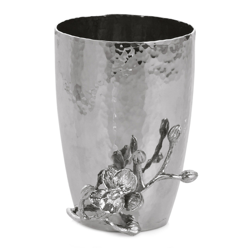 Ваза Michael Aram Белая орхидея 11 см, сталь нержавеющая