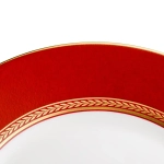 Тарелка закусочная Wedgwood Ренессанс 20 см, фарфор, красная