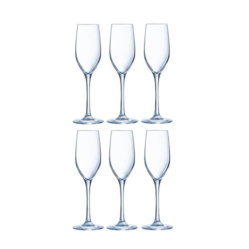 Набор бокалов для шампанского 170 мл, 6 шт, хрустальное стекло, L9947, Sequence, Chef & Sommelier