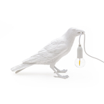 Настольная лампа Bird Waiting White, Bird Lamp, Seletti
