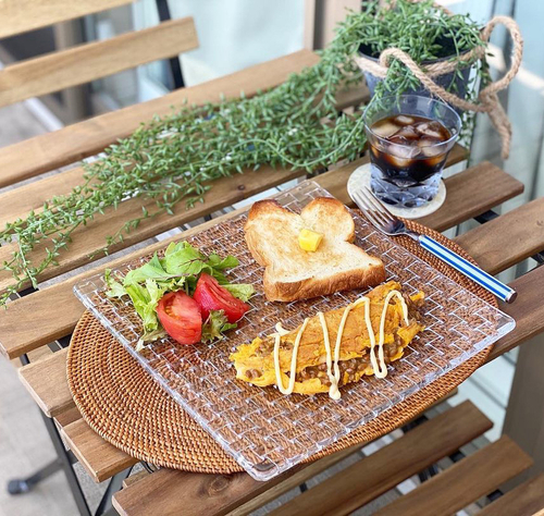 Блюдо квадратное 28 см, Bossa Nova, Nachtmann