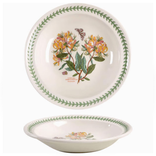 Тарелка для пасты Portmeirion "Ботанический сад. Жимолость" 22см