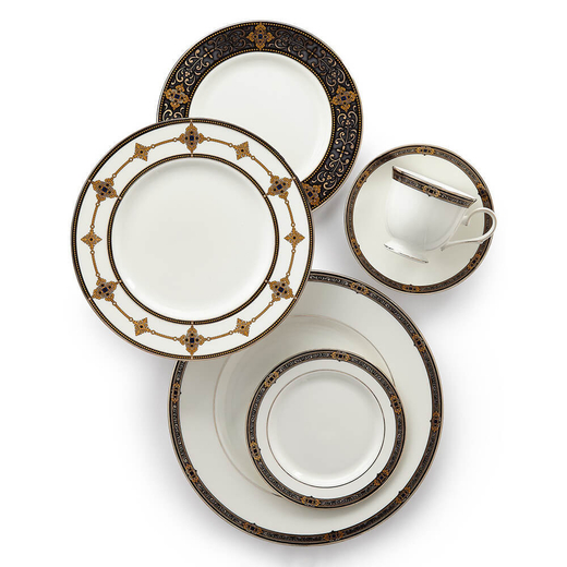 Тарелка акцентная "Классические ценности" 23 см, фарфор, LEN104210162, Vintage Jewel, Lenox