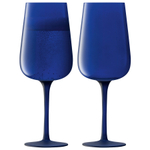 Набор бокалов Arc Contrast, 280 мл, синий, 2 шт., LSA International