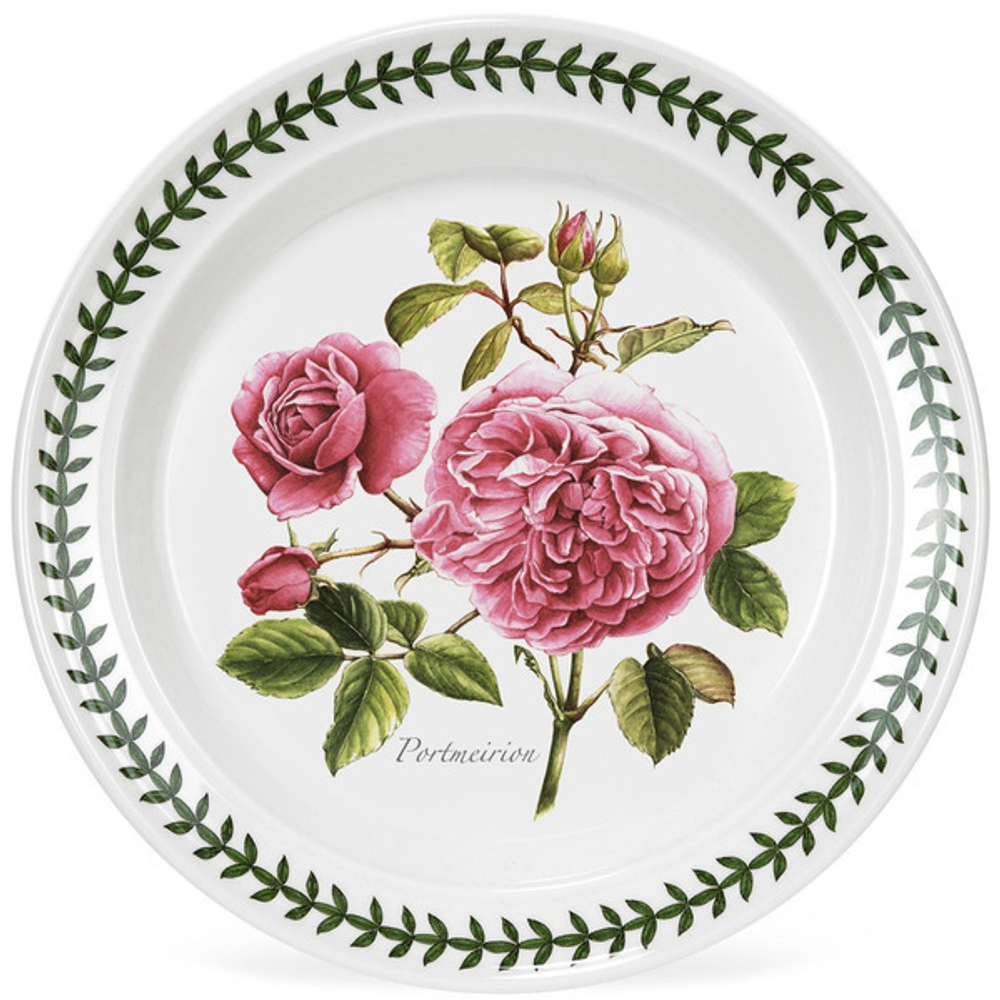 Тарелка закусочная Portmeirion "Ботанический сад. Розы.Портмейрион роза" 20см