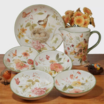 Тарелка суповая 23 см Certified Int. Песня природы, «Маки»