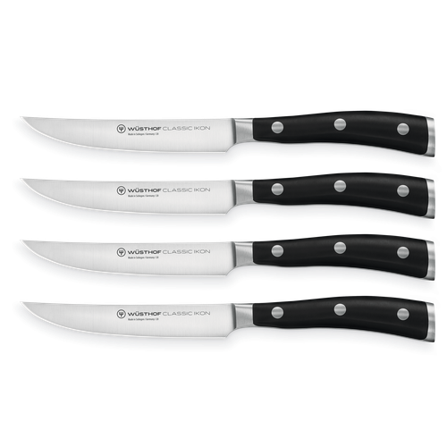 Набор ножей для стейка 4 шт. 1120360401, длина лезвия 12 см, страна производства Германия, серия «Classic Ikon», Wuesthof