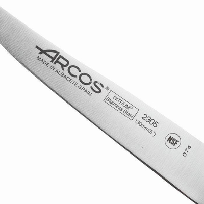 Нож для стейка 13 см, из кованой высокоуглеродистой нержавеющей стали, черный, 2305, Riviera, Arcos