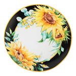 Тарелка обеденная 28 см Certified Int. Подсолнухи