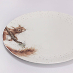 Тарелка обеденная "Забавная фауна. Белка", 27 см, Royal Worcester