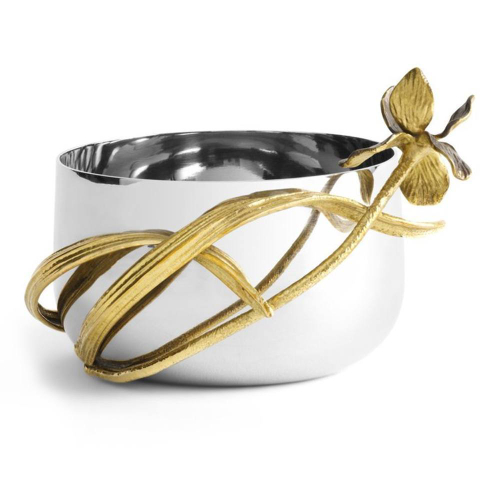 Конфетница Michael Aram Черный ирис 14 см, сталь нержавеющая