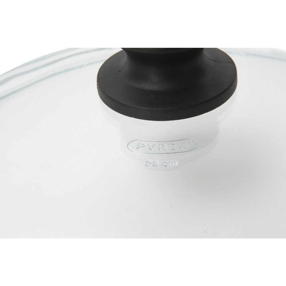 Этикет: Крышка стеклянная для посуды AMT028, 28 см, Glass Lids, AMT Gastroguss