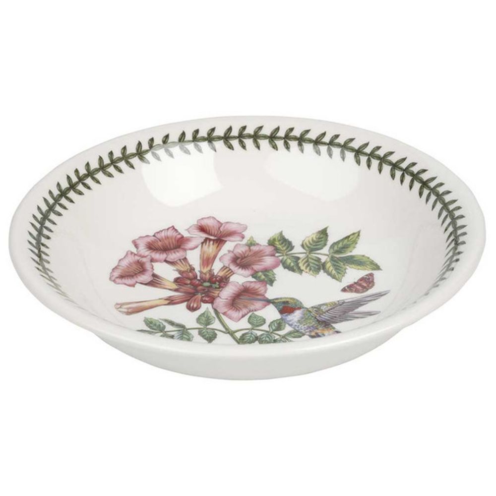 Тарелка для пасты Portmeirion "Ботанический сад.Птицы. Колибри"20см