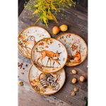 Тарелка обеденная Лисички 27 см Certified Int. Сосновый лес