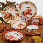 Тарелка закусочная 23 см Certified Int. Осенние краски, Grateful