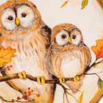 Тарелка хлебная Совы 15 см Certified Int. Сосновый лес